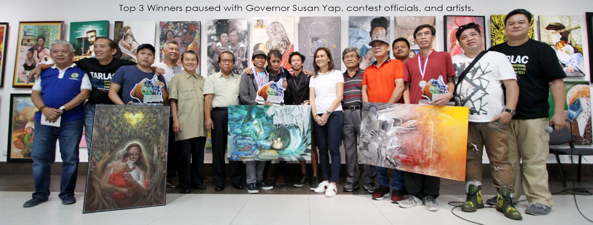 CALBAYOG ARTIST CHAMPIONS TARLAC NATIONAL PAINTING COMPETITION