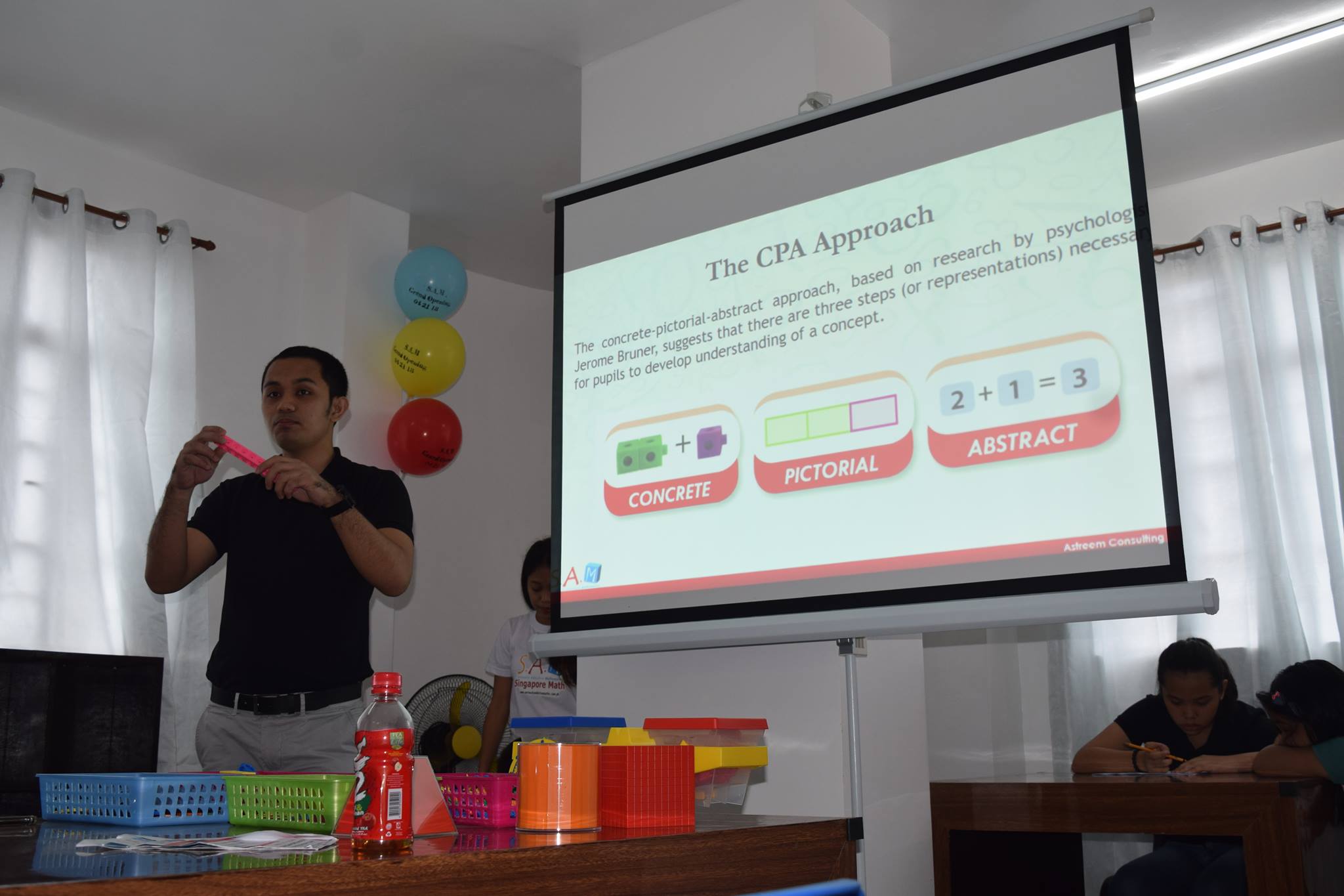 FIRST S.A.M. SINGAPORE MATH LEARNING CENTER IN SAMAR ISLAND OPENS IN CALBAYOG