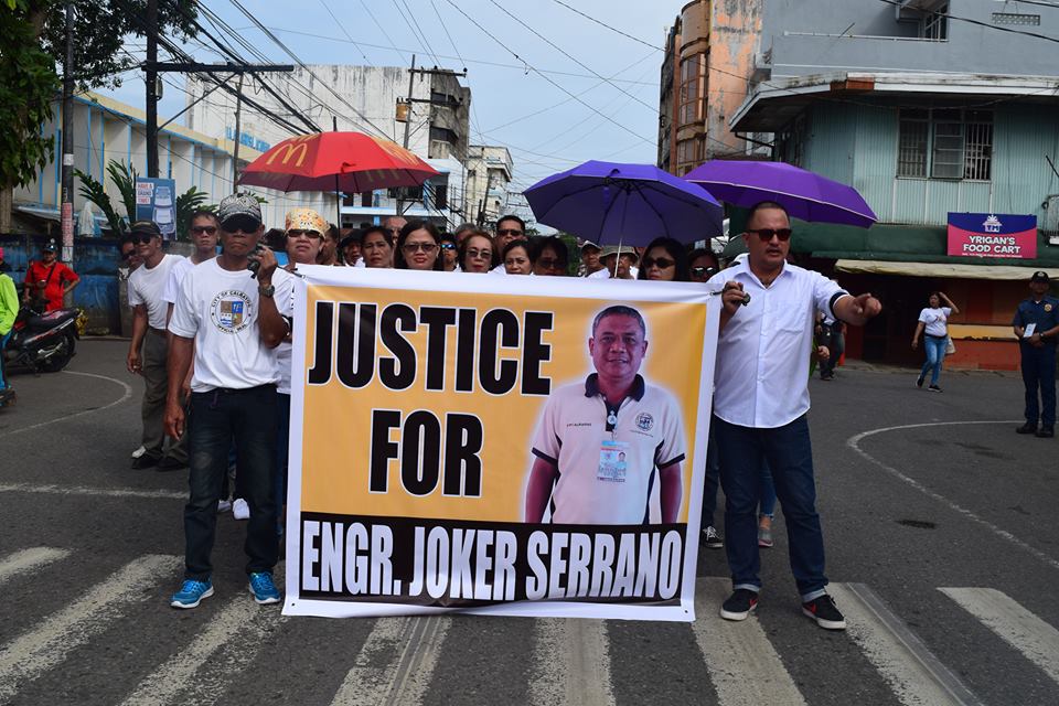 THE CITY MOURNS FOR THE LOSS OF ENGR. JOKER SERRANO