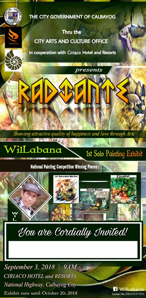 22 YEARS OF CELEBRATING MUSIC AND THE ARTS:  HADANG FESTIVAL IN HONOR OF OUR LADY OF NATIVITY IN THE 70 DAYS COUNTDOWN TO 70 YEARS CHARTER ANNIVERSARY.
