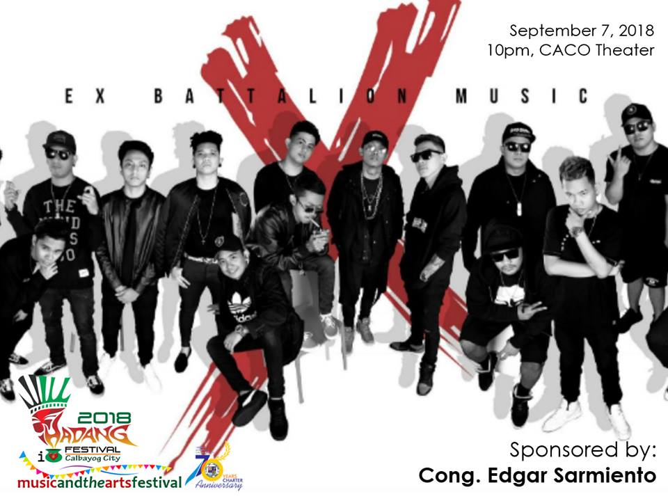 22 YEARS OF CELEBRATING MUSIC AND THE ARTS:  HADANG FESTIVAL IN HONOR OF OUR LADY OF NATIVITY IN THE 70 DAYS COUNTDOWN TO 70 YEARS CHARTER ANNIVERSARY.