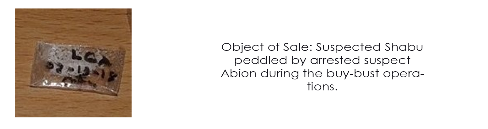 PDEA ARRESTED ANOTHER SHABU PEDDLER, 3RD ARREST UNDER AGENT AURELIA LEADERSHIP