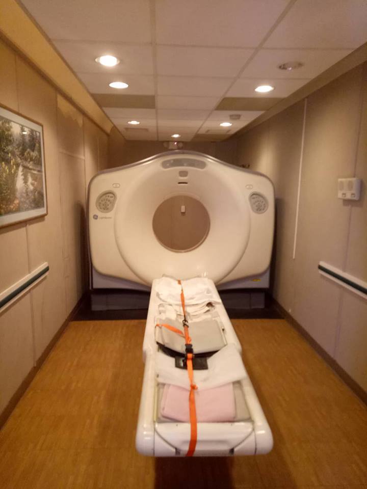 MOBILE CT SCANNER AT CDH STILL NONFUNCTIONAL, STAGNANT AFTER ONE YEAR FROM ACQUISITION