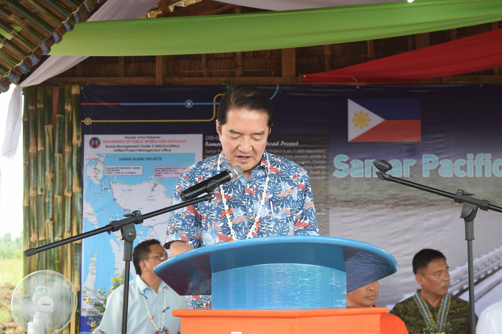 SEC. VILLAR LED GROUNDBREAKING OF THE P997.5 M SAMAR PACIFIC COASTAL ...