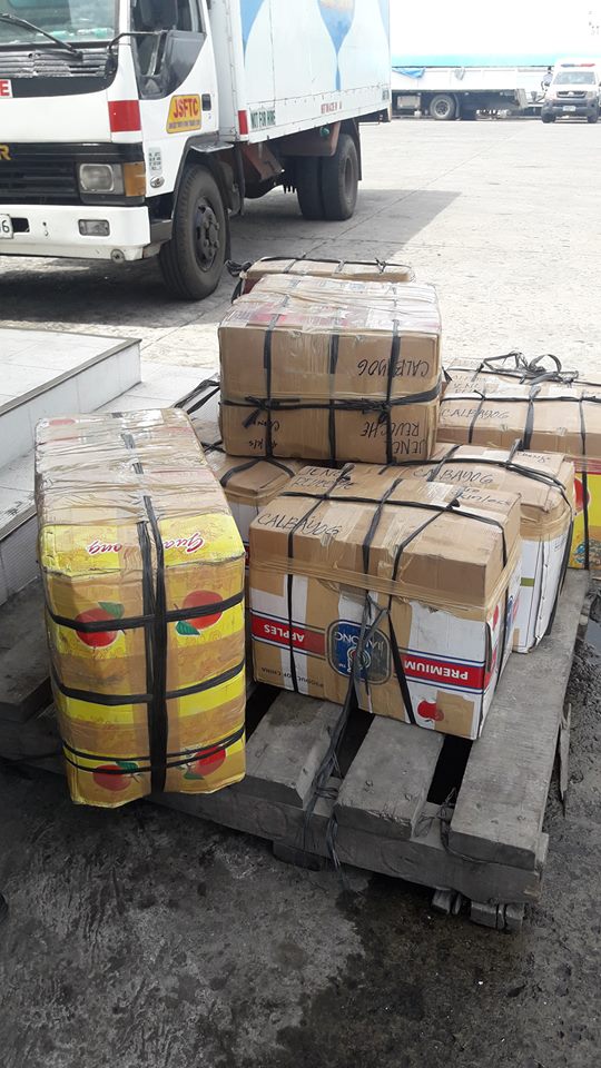 ASSORTED PROCESSED MEAT INTERCEPTED AT MANGUINOO PORT